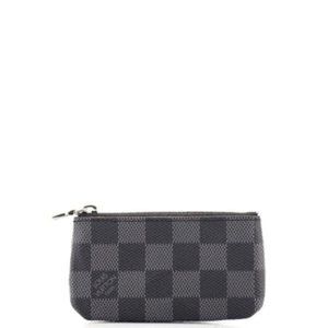Louis Vuitton Key Pouch Damier Graphite